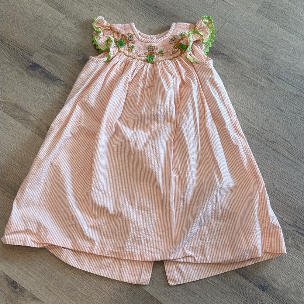 Castles and Crowns Seersucker Dress